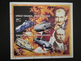 Madagaskar Ferdinand Porsche Block  **  Luxus   (B761)
