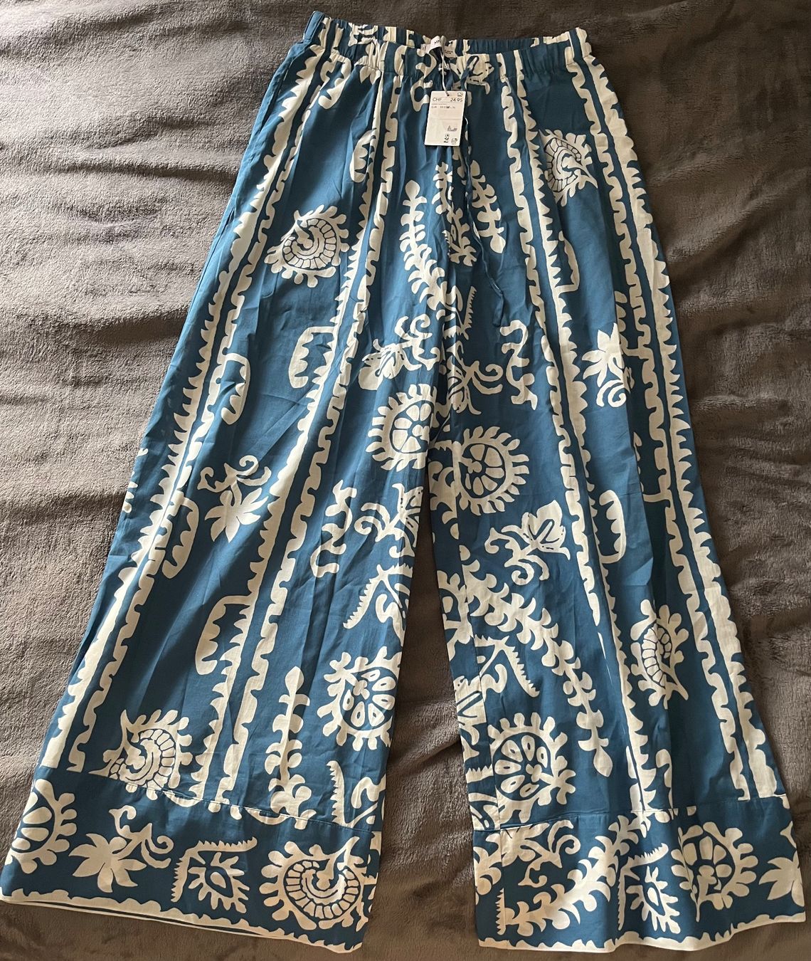 Mango Hosen: Mango 100% cotton summer elegant pants size M – Neu (gemäss Beschreibung) aus Chêne-Bougeries von Seetooyoo