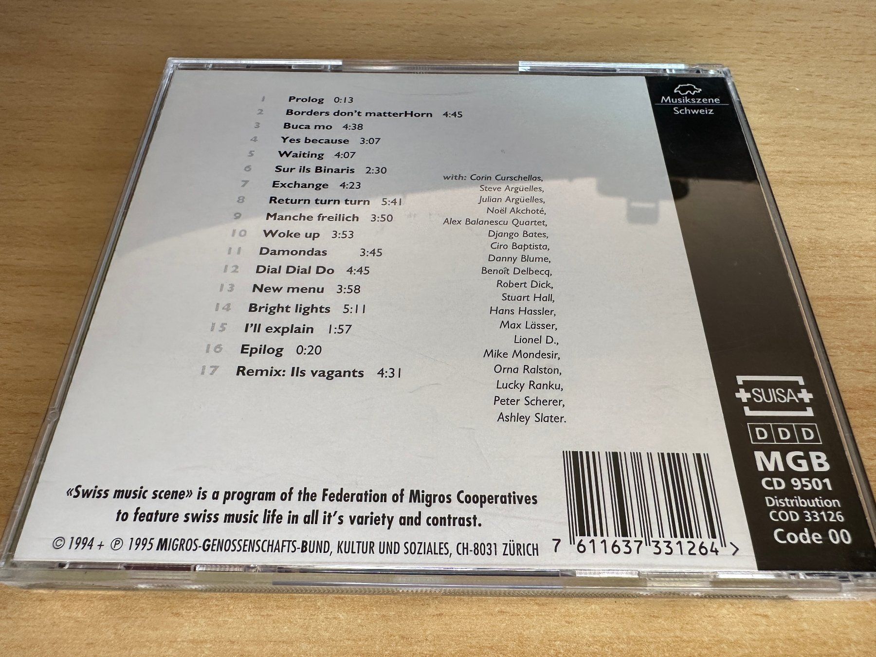 CDs: Corin Curschellas – Rḁppa Nomada – Gebraucht aus Rikon im Tösstal von Alpenmutz 1
