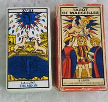 🩸Von 1963 wunderschöne Tarotkarten "Tarot de Marseille"
