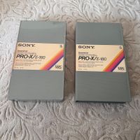 Sony VHS Videokassette PRO-X/E-180 – unbespielt
