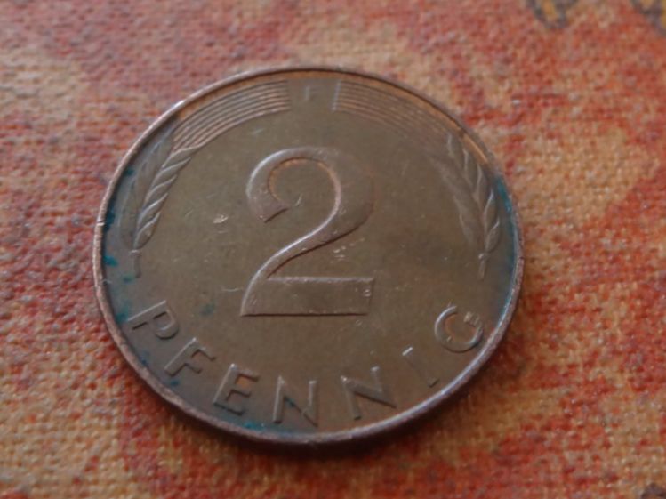 Tutti le monete: DEUTSCHLAND 2 Pfennig 1989 – Usato da Romanel-sur-Lausanne venduto da Swift13 1