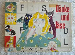 Retro "Dääänk!"-Spiel / Legespiel, 70er Jahre, komplett!