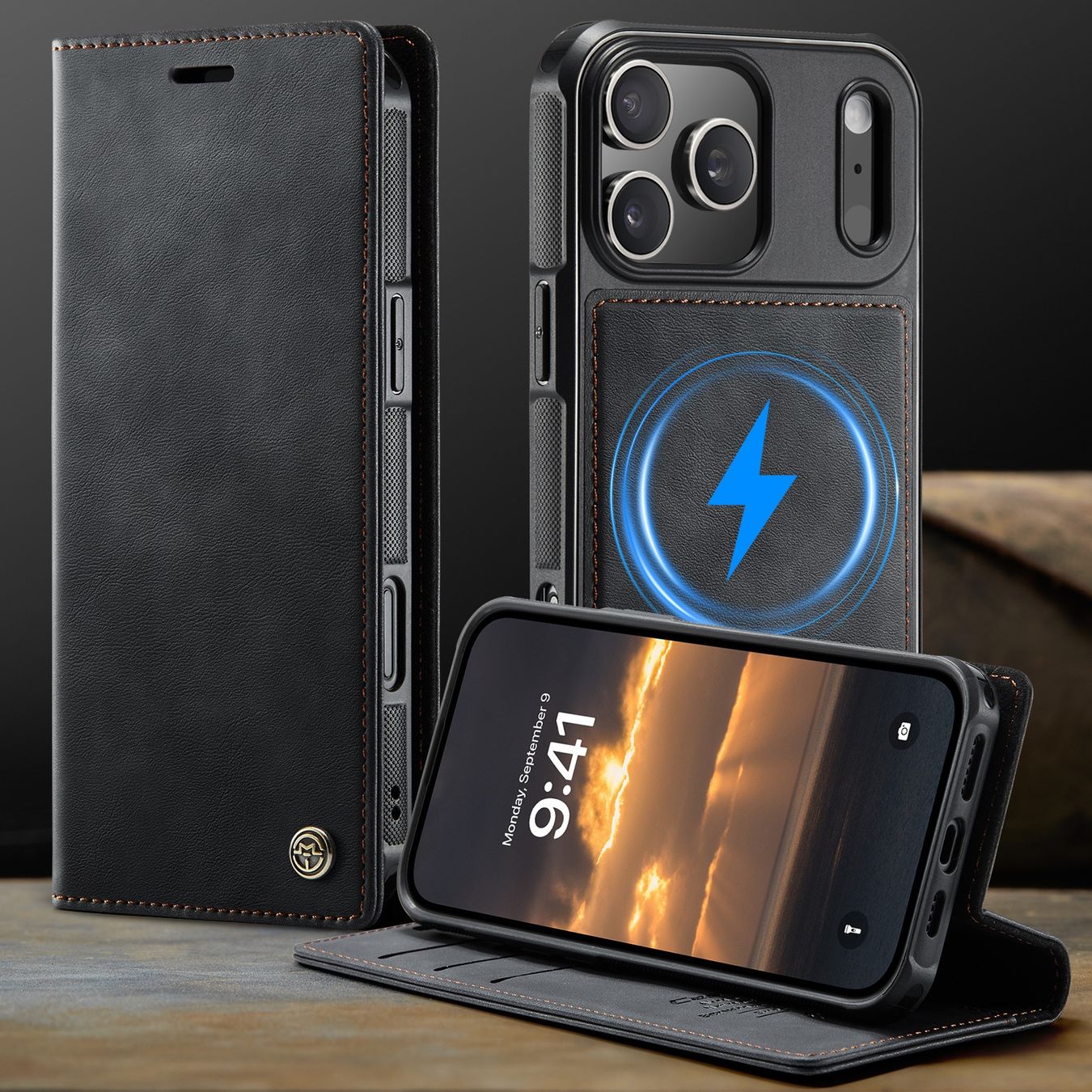 Cover & Protezioni schermo: iPhone 17 pro - étui coque détachable similicuir – Nuovo e nell'imballaggio originale da Morges venduto da DigiAC 2