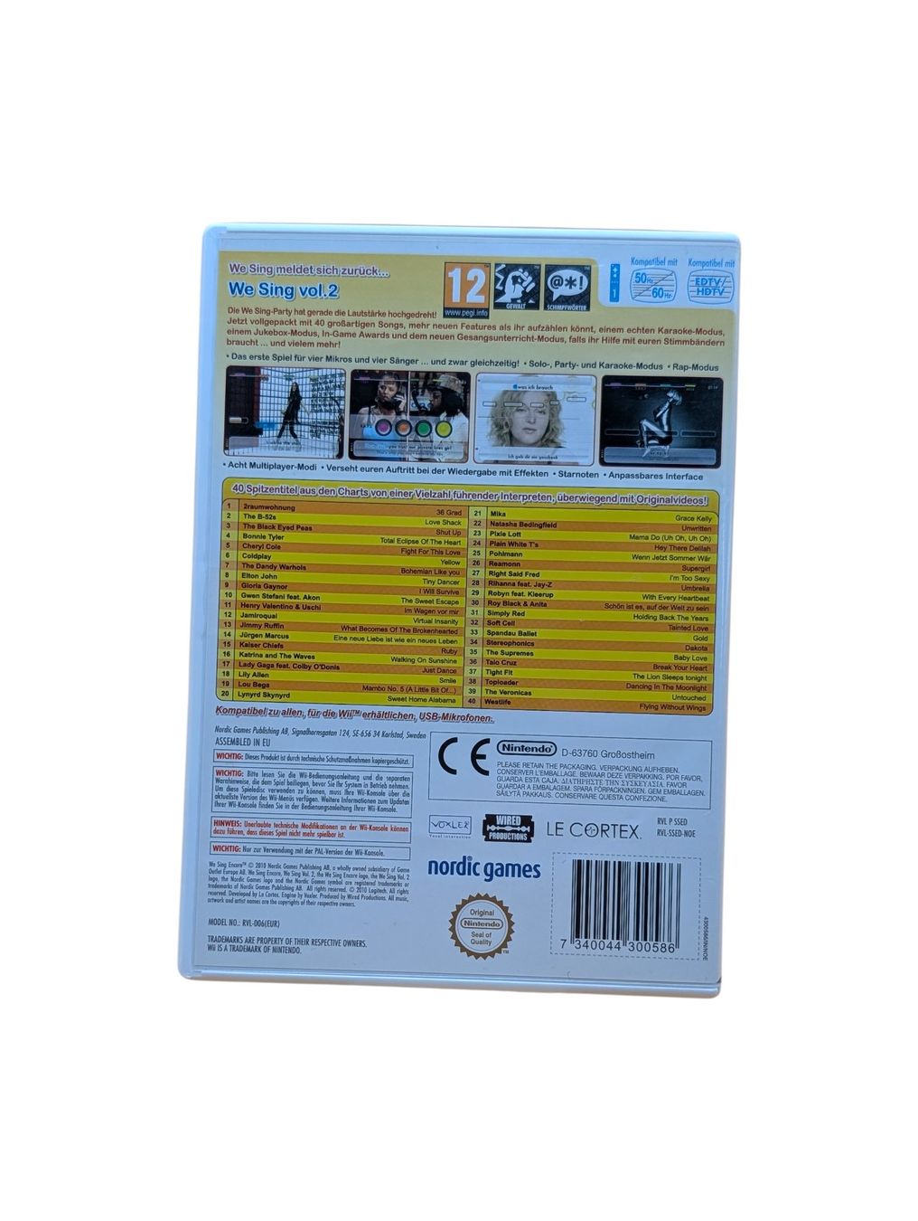 Nintendo Jeux: We Sing Vol. 2 Nintendo Wii – D'occasion à Domat/Ems par IsseldorsShop 1