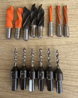 14 Bohrer Set Holzbohrer Leuco diverse Durchmesser