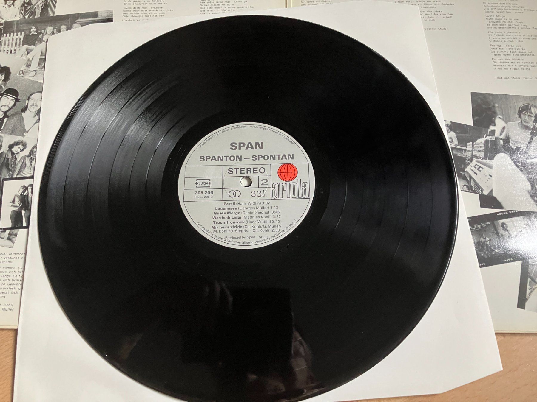 Schallplatten: Span – Gebraucht aus Aarwangen von Jukebox3 7