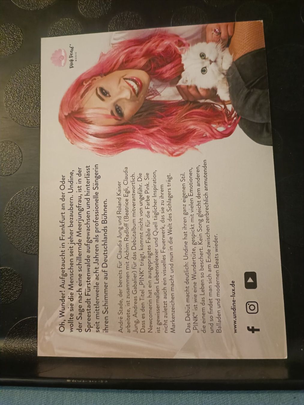 Autografi: Udine Lux - handsignierte Autogrammkarte – Usato da Menziken venduto da Artographs 1