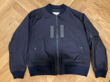 White Montaineering Bomber Jacke
