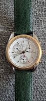 Certina DS Chronographe Vintage, bracelet cuir vert