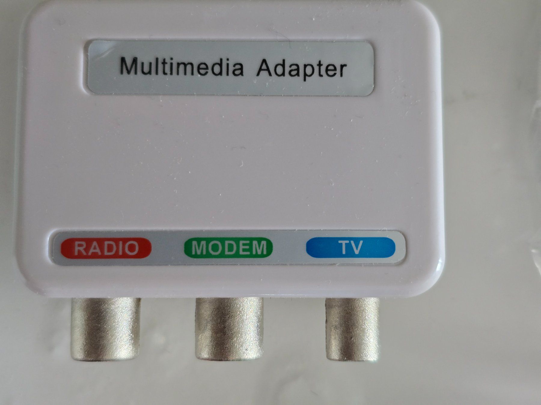 Unità & Adattatore: Multimedia Adapter - 3 Geräte – Nuovo e nell'imballaggio originale da Reinach AG venduto da softwareladen 5