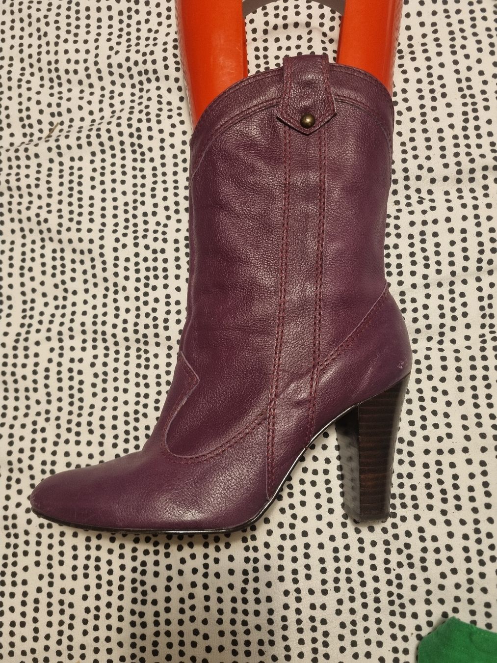 Chaussures femmes: Bottines violettes – D'occasion à Neuchâtel par Seven_life 1
