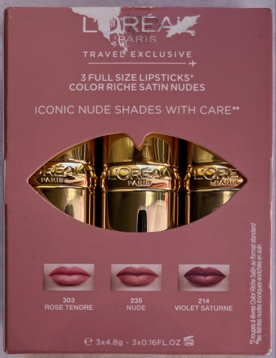 Make-up: 3 x lipsticks L’Oréal New – Nuovo (secondo la descrizione) da Saas-Fee venduto da Marienelly19 1