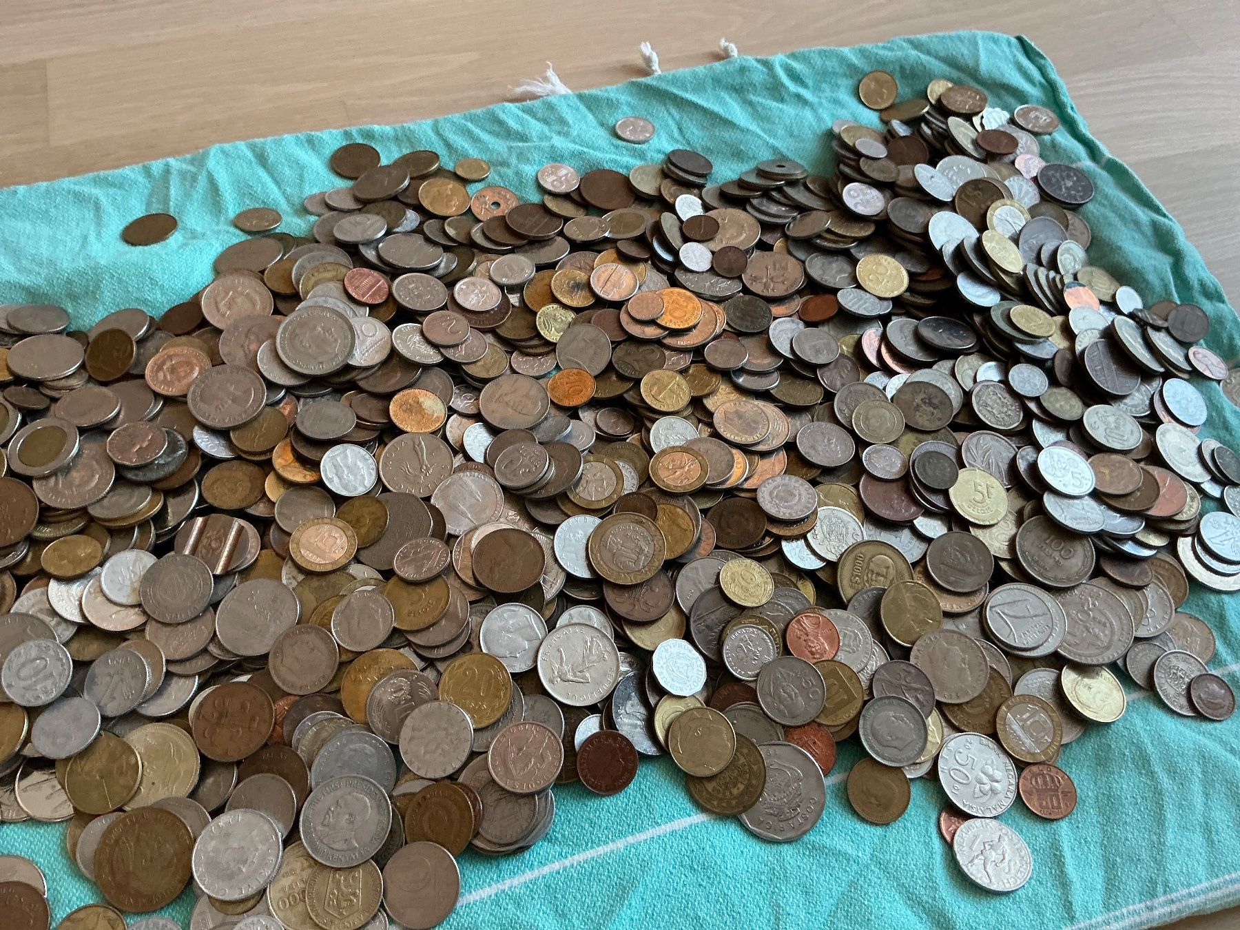 Tutti le monete: 9 Kg weltweit Lot B – Usato da Dietikon venduto da Numi2000 2