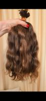 Echte KinderHaare Extensions  leichtgewellt 38cm neu.