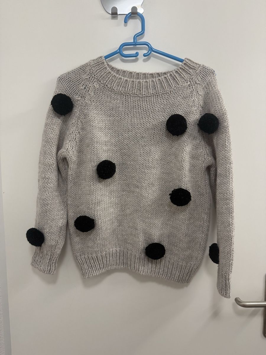 Zara Maglioni & Felpe: Zara Strickpullover mit Bommeln, Gr. 140, Top Zustand! – Usato da Winkel venduto da zucchetti