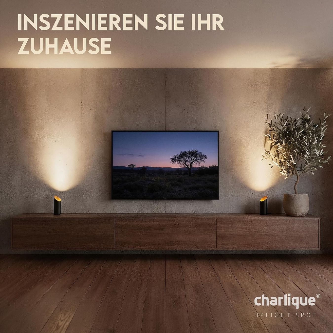 Lampen: LED Bodenstrahler Uplight Spot 2er Set Schwarz – Neu und originalverpackt aus Schaffhausen von Gipfelgut 2