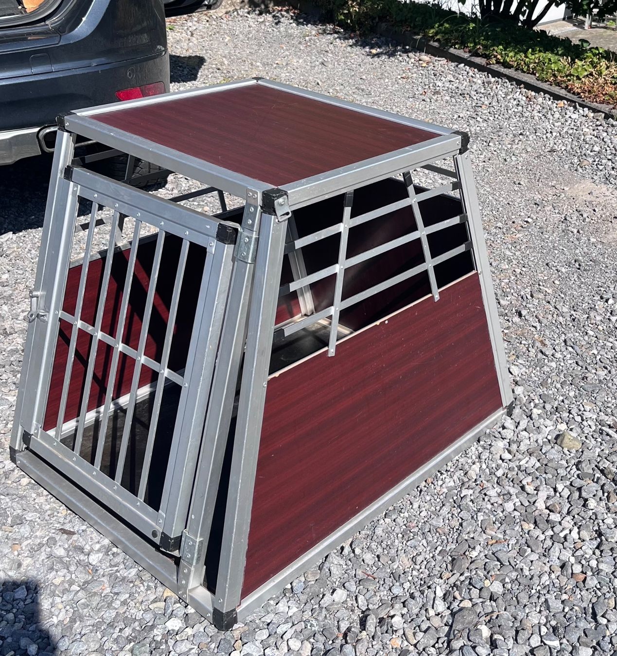 Gabbie, trasporto & Sicurezza: Hundebox Trapezform (Setter geeignet) – Usato da Hitzkirch venduto da griesis129 2