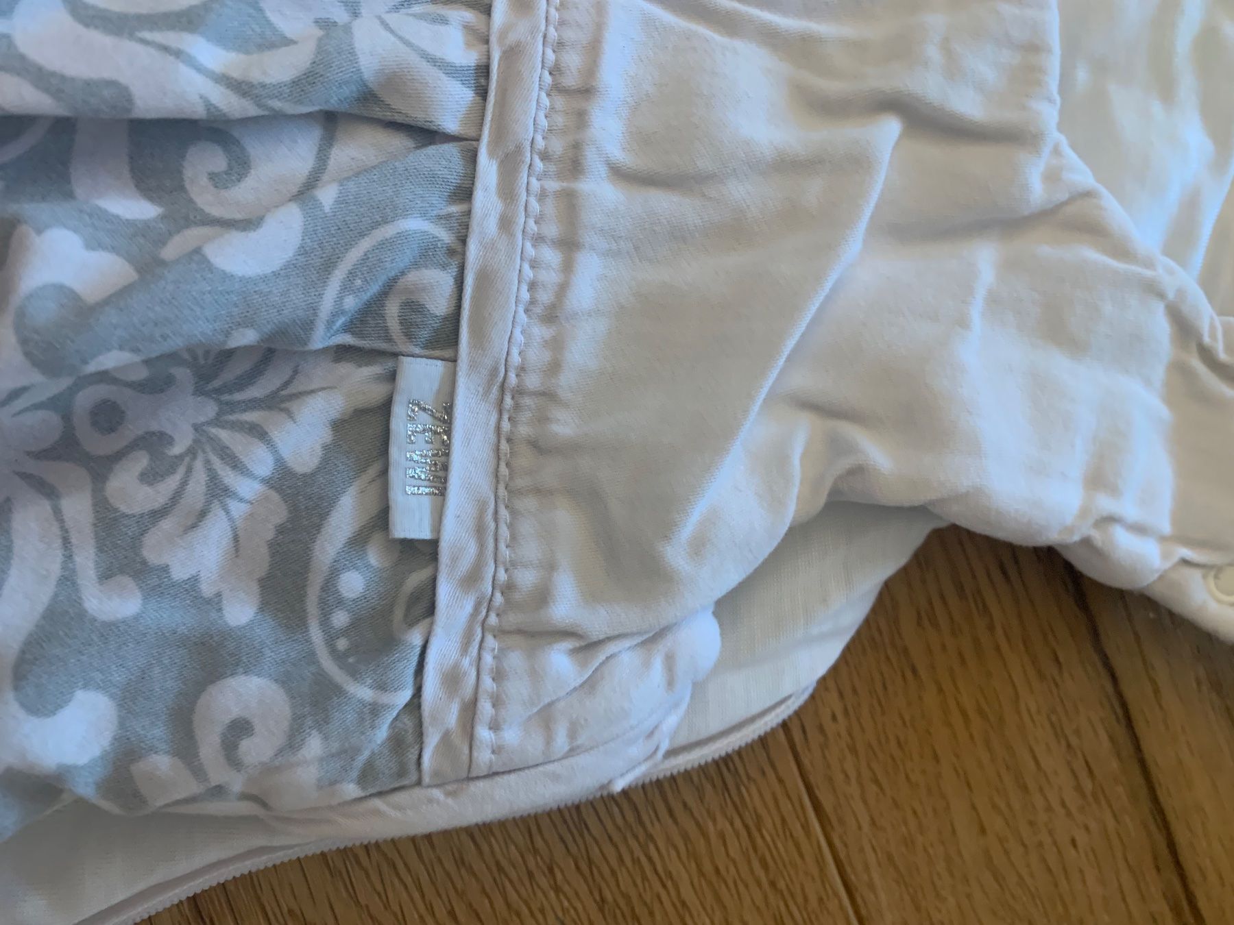 Sacchi a pelo: Schöner Babyschlafsack Gr. 62 weiss/grau Muster – Usato da Wolfhausen venduto da ladrona 2