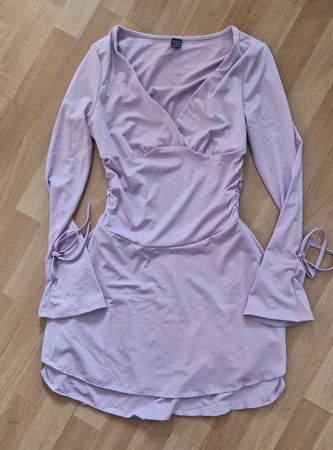 Neu Gr. S Lila Minikleid Elegant Shein
