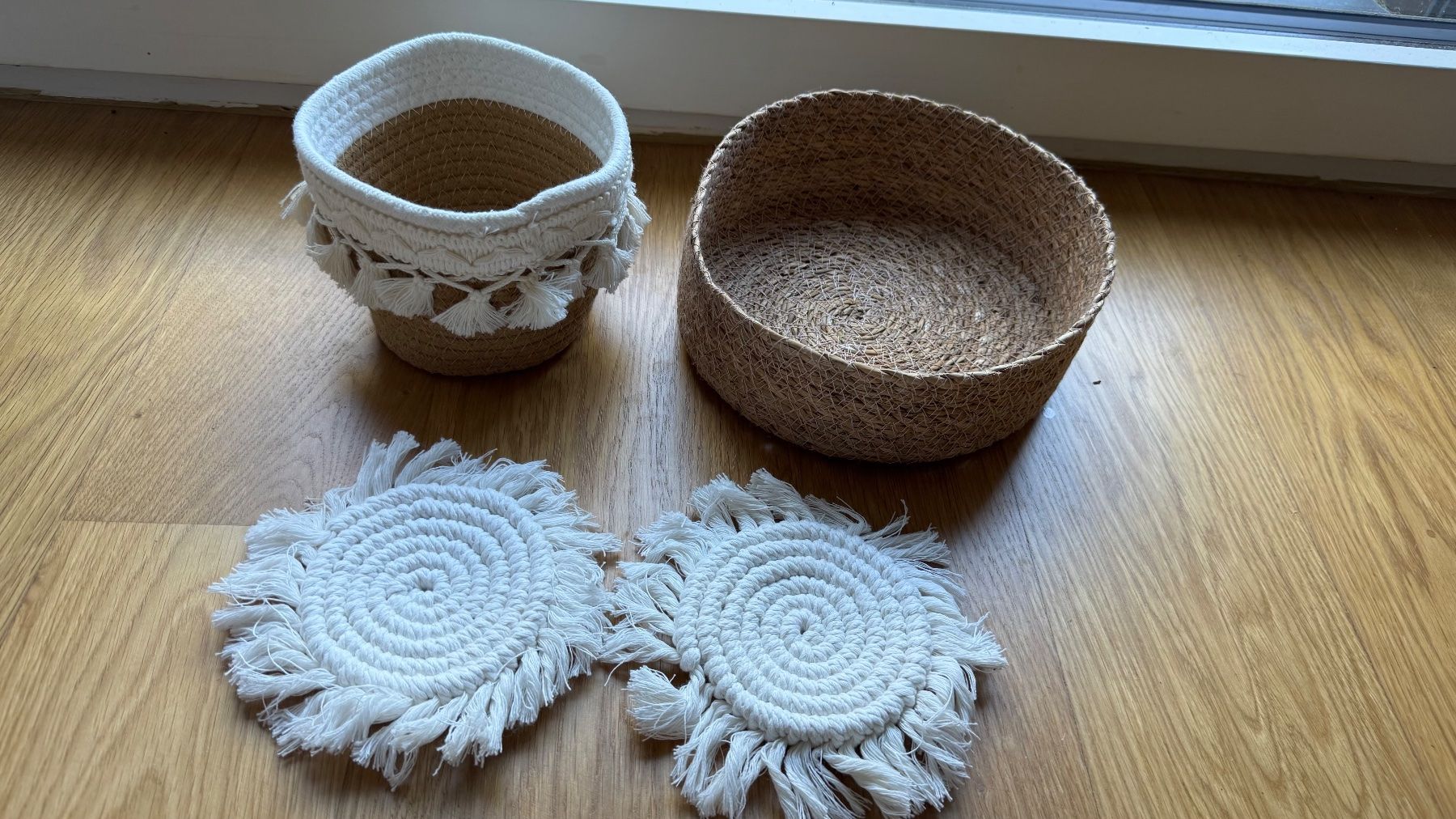 Sonstiges für Haushalt & Wohnen: Boho Körbchen und Untersetzer – Gebraucht aus Thalwil von 775vow