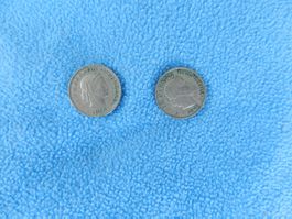 20 Rappen 1944 und 1948