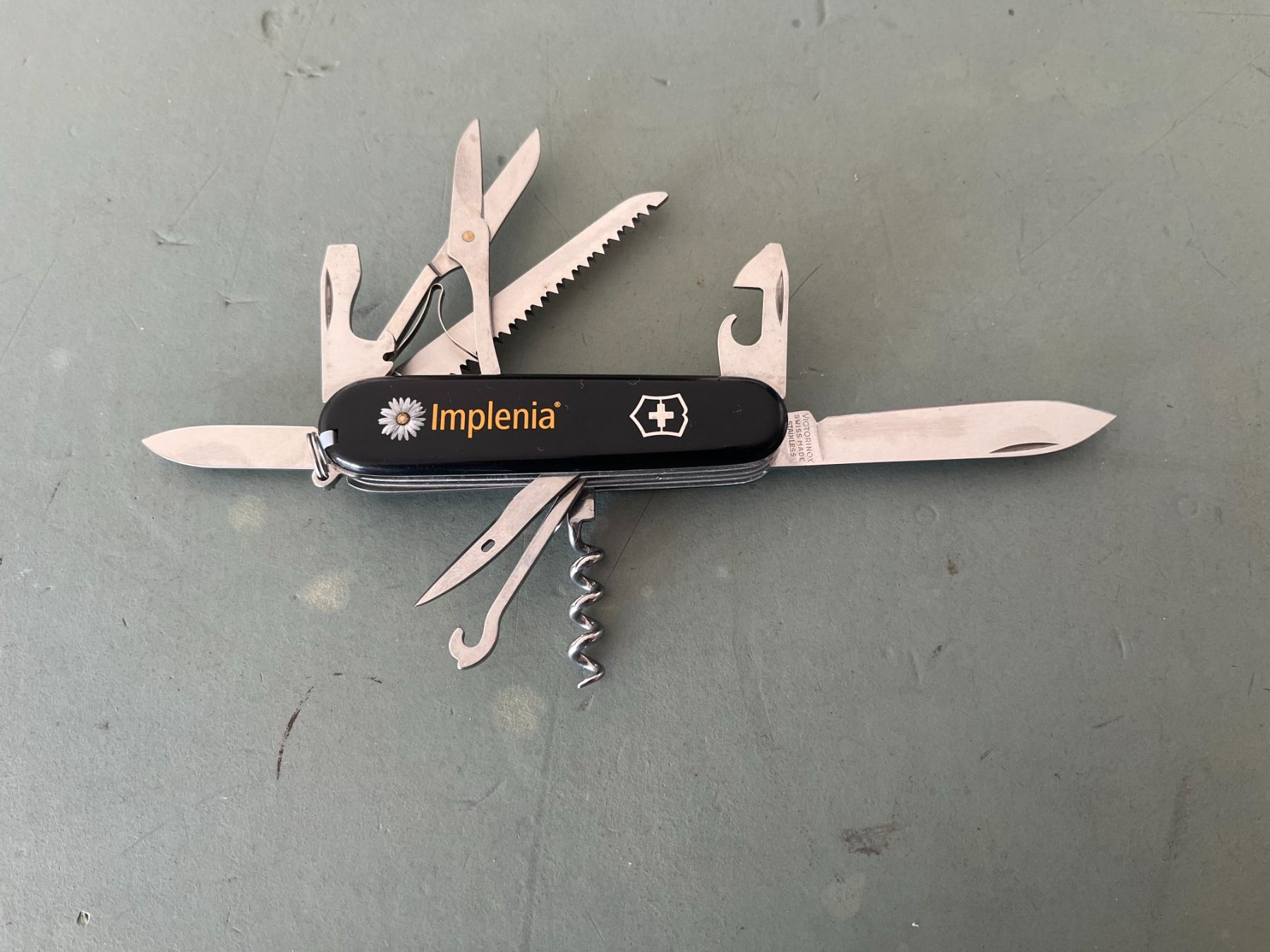 Victorinox Coltelli tascabile: Victorinox Messer  mit Werbung – Usato da Dintikon venduto da Redgar58 5