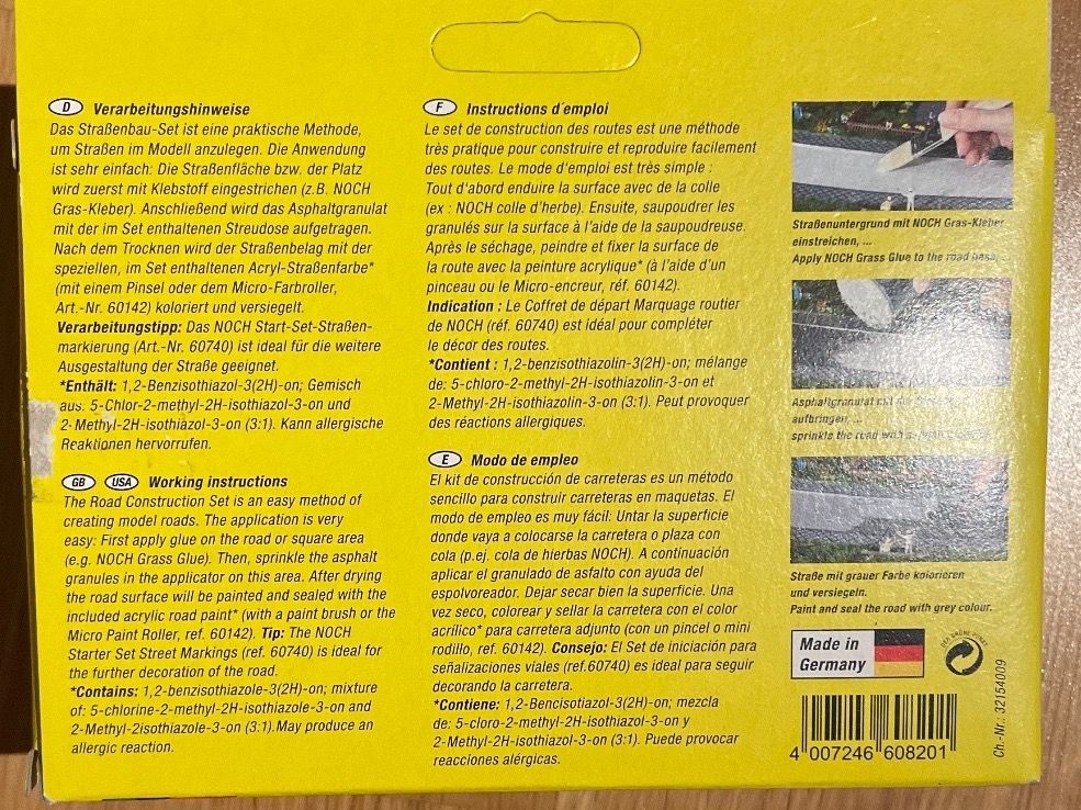 Noch Modelleisenbahnen: Noch Strassenbau-Set – Neu und originalverpackt aus Schupfart von famueller 2