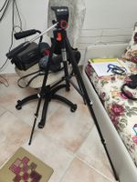 Gebrauchtes SLIK Stativ mit Fluidkopf - Top Zustand!