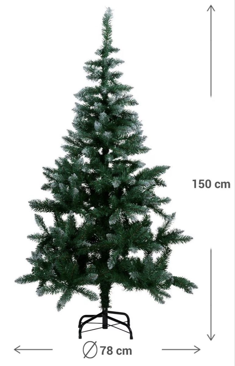 Tutte le decorazioni: Weinhachtsbaum / Christmas Tree Plastic 150cm – Nuovo e nell'imballaggio originale da Glis venduto da real_marc_philipp 1