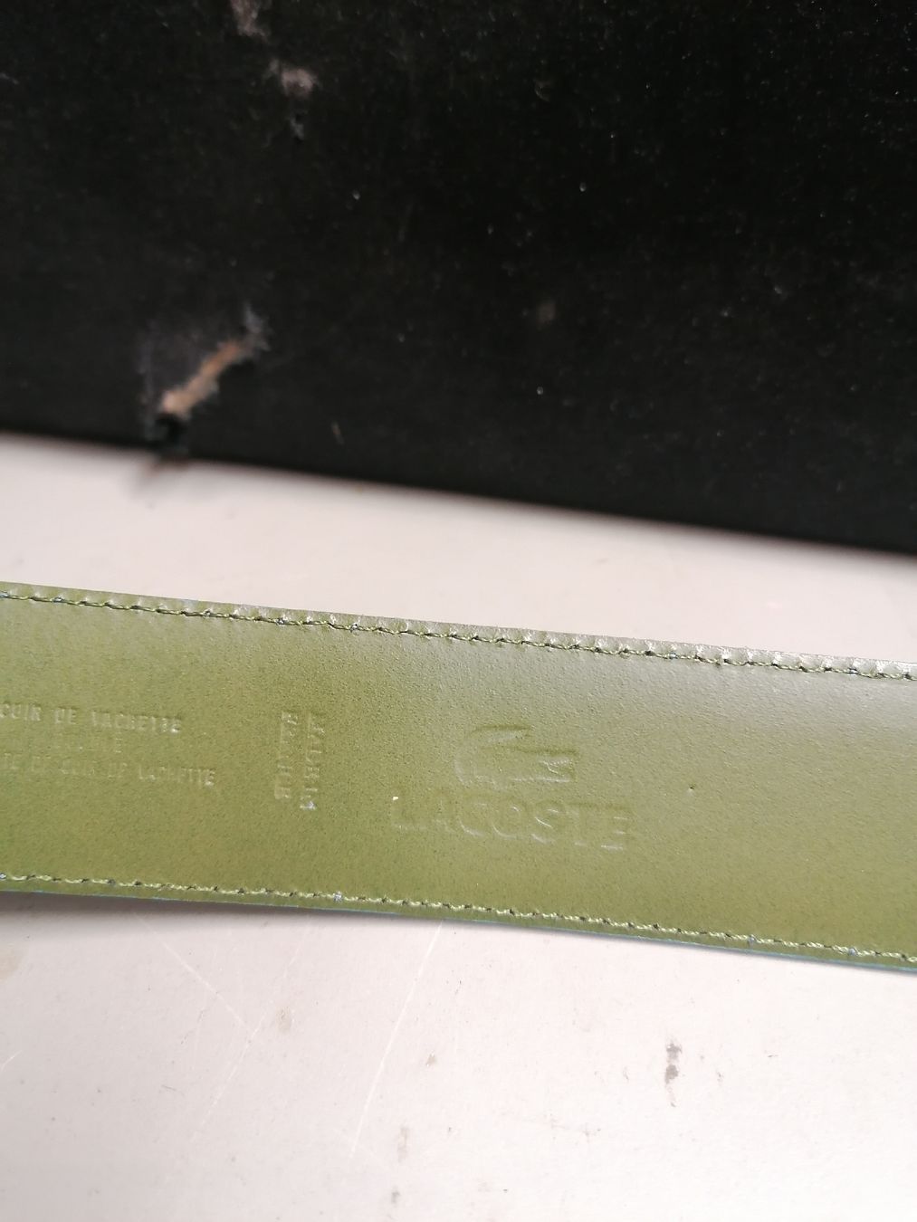 Gürtel: CEINTURE LACOSTE 110/44 – Gebraucht aus Genève von Leboucheoreilles 6