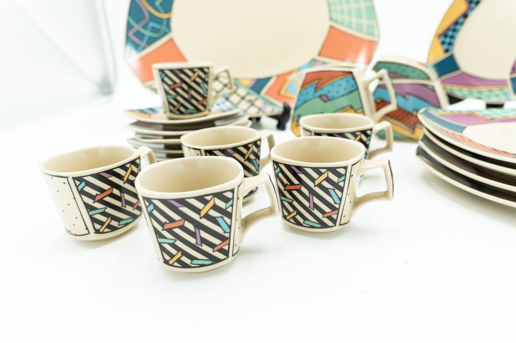 Rosenthal Set di piatti: Rosenthal "Flash One" Service - Dorothy Hafner  - Ref. 05/43 – Usato da Au ZH venduto da BrockiAu 5