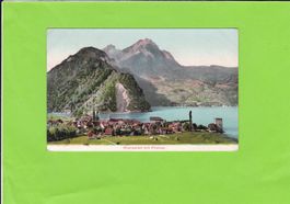Stansstad und Pilatus--1907 versendet