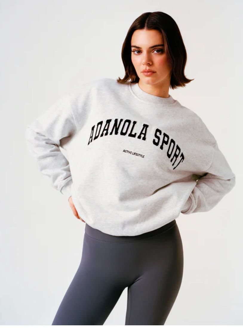 Maglioni & Felpe: Adanola AS Oversized Sweatshirt - Light Grey Melange – Usato da Zürich venduto da nat_2gj5