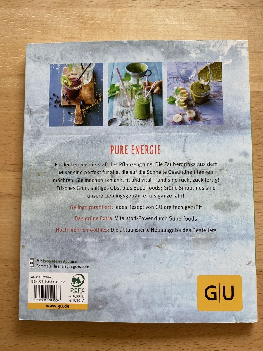 Livres: Grüne Smoothies GU Küchenratgeber – D'occasion à Schwarzenburg par Michellu 1