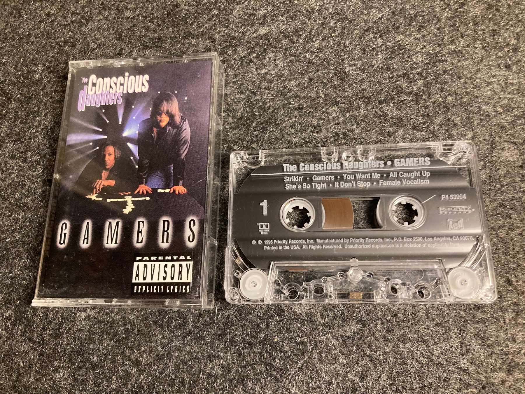 Musicassette: The Conscious Daughters - Gamers (MC) – Usato da Fribourg venduto da Karushi 3