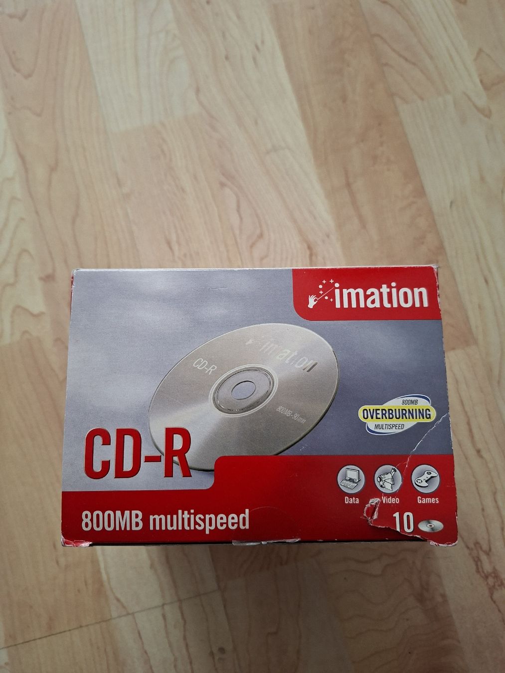 CD & DVD vergini: Imation CD-R 800MB, 10er Pack, Originalverpackt, Neu – Nuovo e nell'imballaggio originale da Wilderswil venduto da Huey2000cobra