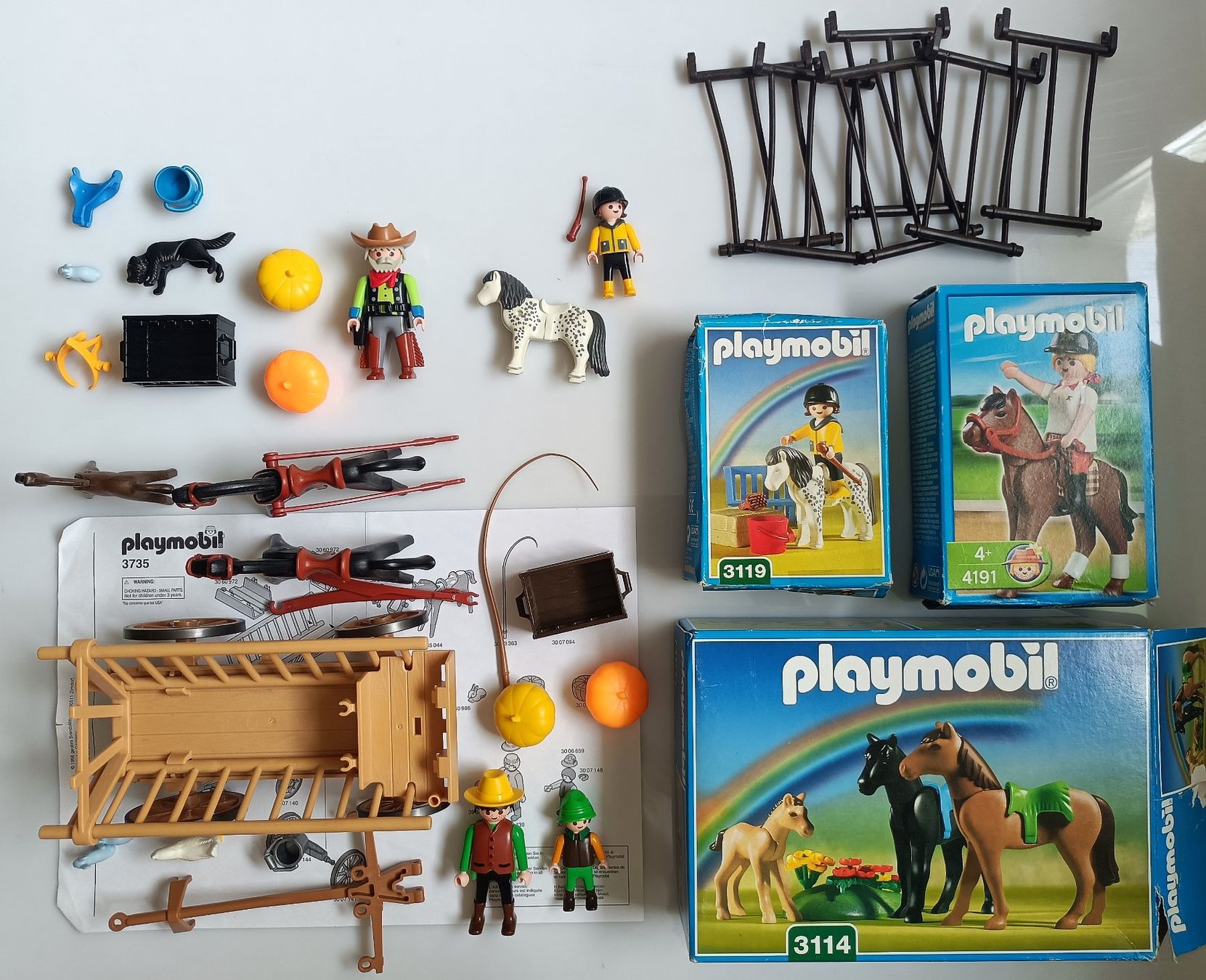 Playmobil Giocattoli: Playmobil "Landleben - Pferdespass" – Usato da Hombrechtikon venduto da Luetzelsee