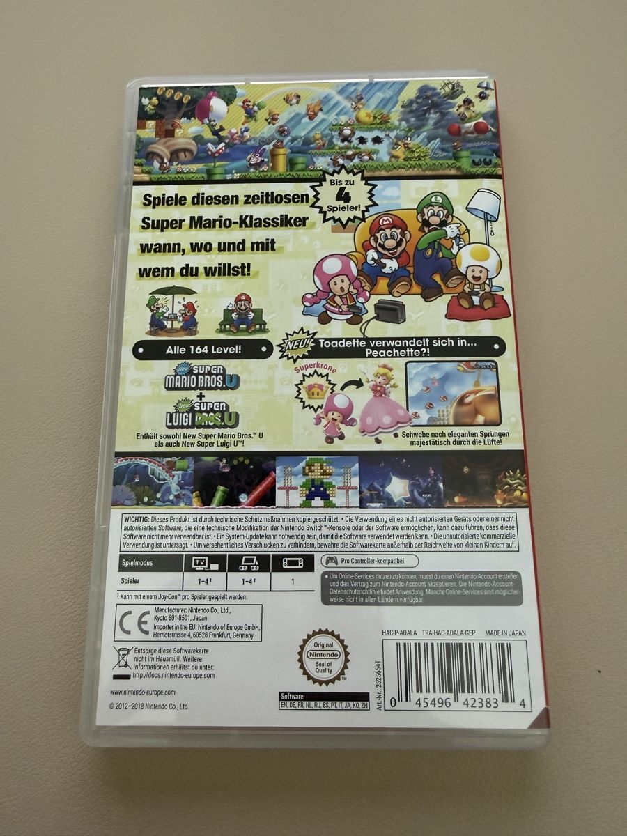 Nintendo Giochi: Nintendo Switch: New Super Mario Bros. U Deluxe – Usato da Steinach venduto da Giusep7 2