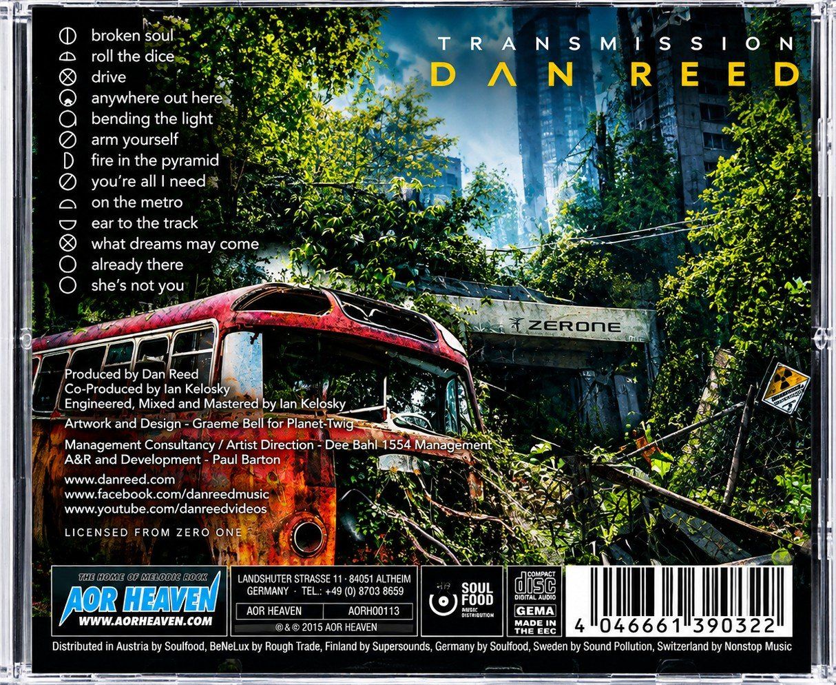 CDs: CD Dan Reed "Transmission", Nr. 425 – Neuf avec emballage d'origine à Kottwil par Crazyrolf 1