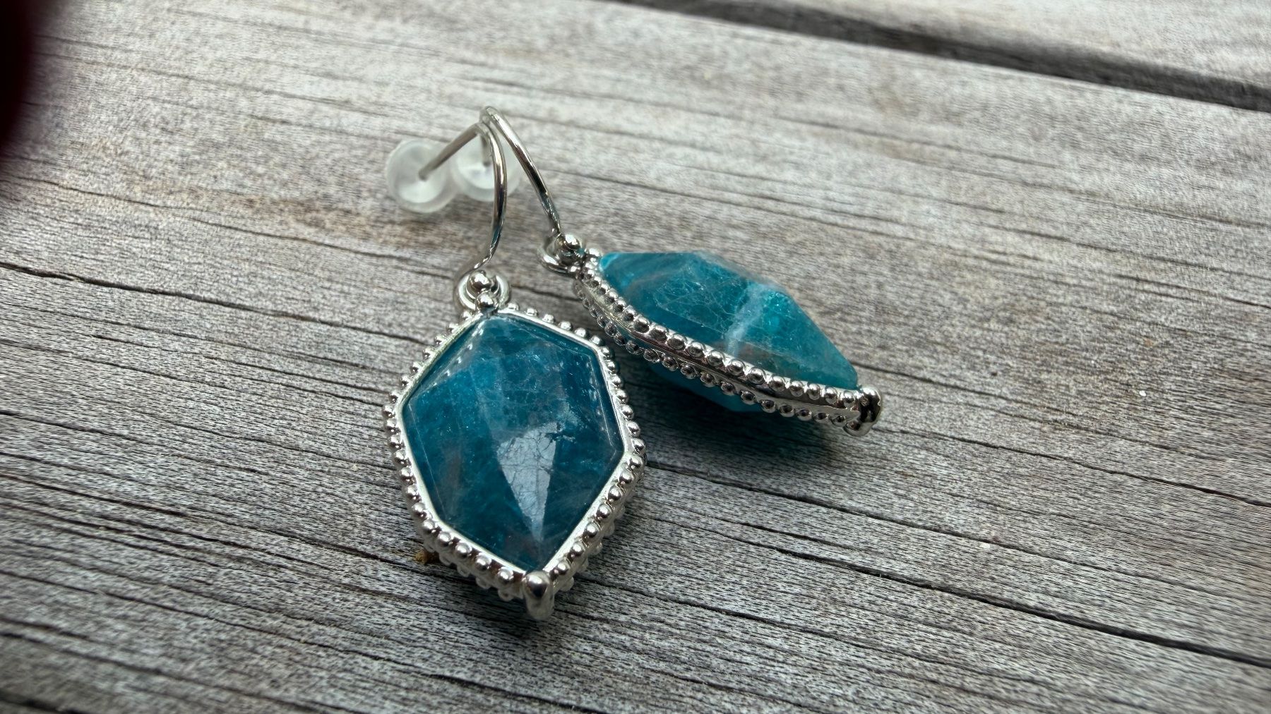 Orecchini pendenti & Orecchini a lobo: Wunderschöne APATIT Naturstein Ohrhänger – Nuovo e nell'imballaggio originale da Rombach venduto da Ivreajewels 1