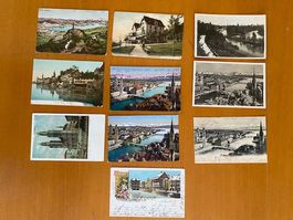 AK-PPC 10 Postkarten "Zürich" [103]