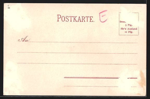 Ansichtskarten: Litho Lugano, Chocolat Suchard Cacao – Gebraucht aus Berlin von bartko-reher 1