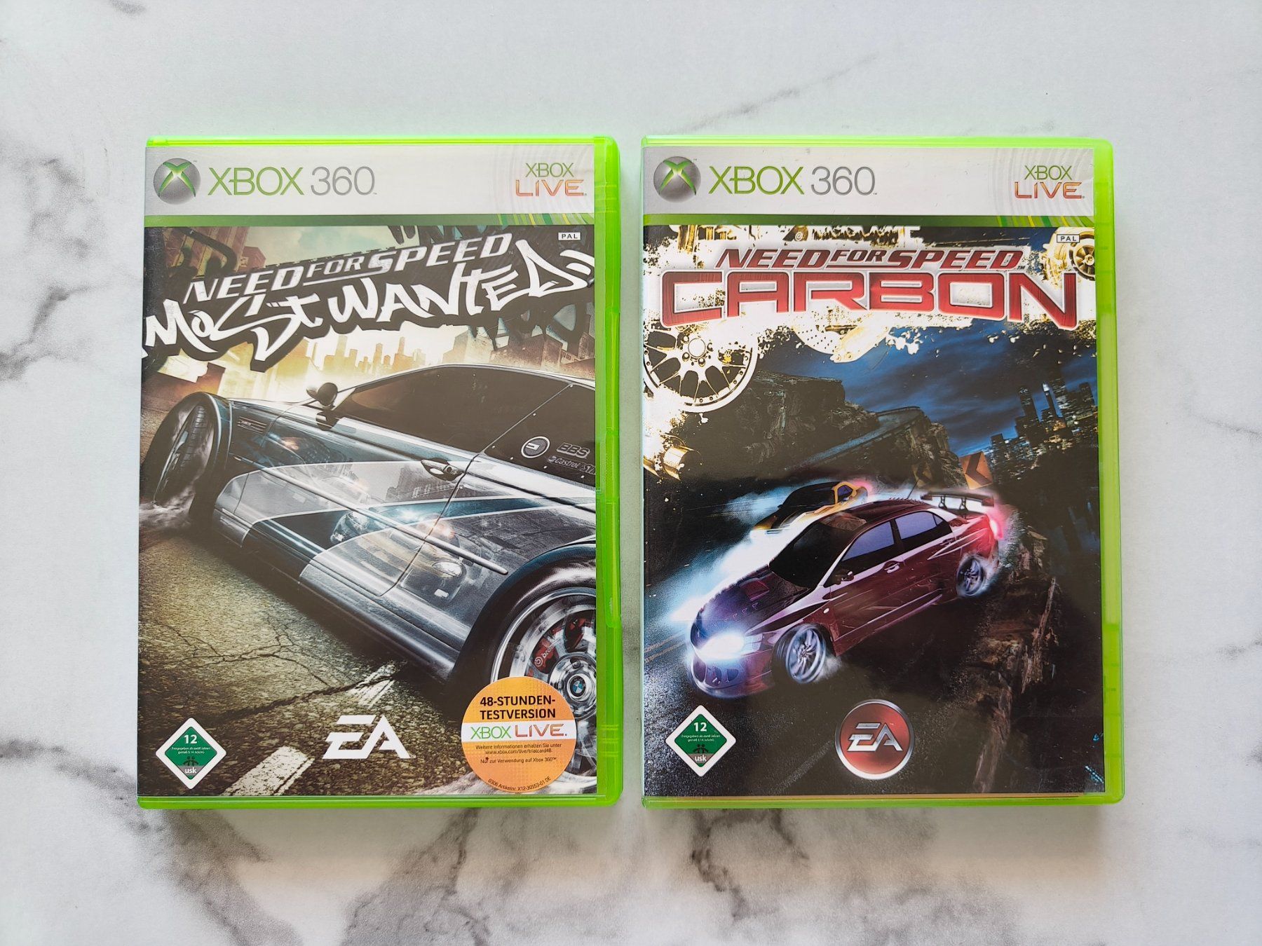 Spiele: Need for Speed Most Wanted & Carbon als Set, XBOX 360 – Gebraucht aus Zürich von TheGameBow