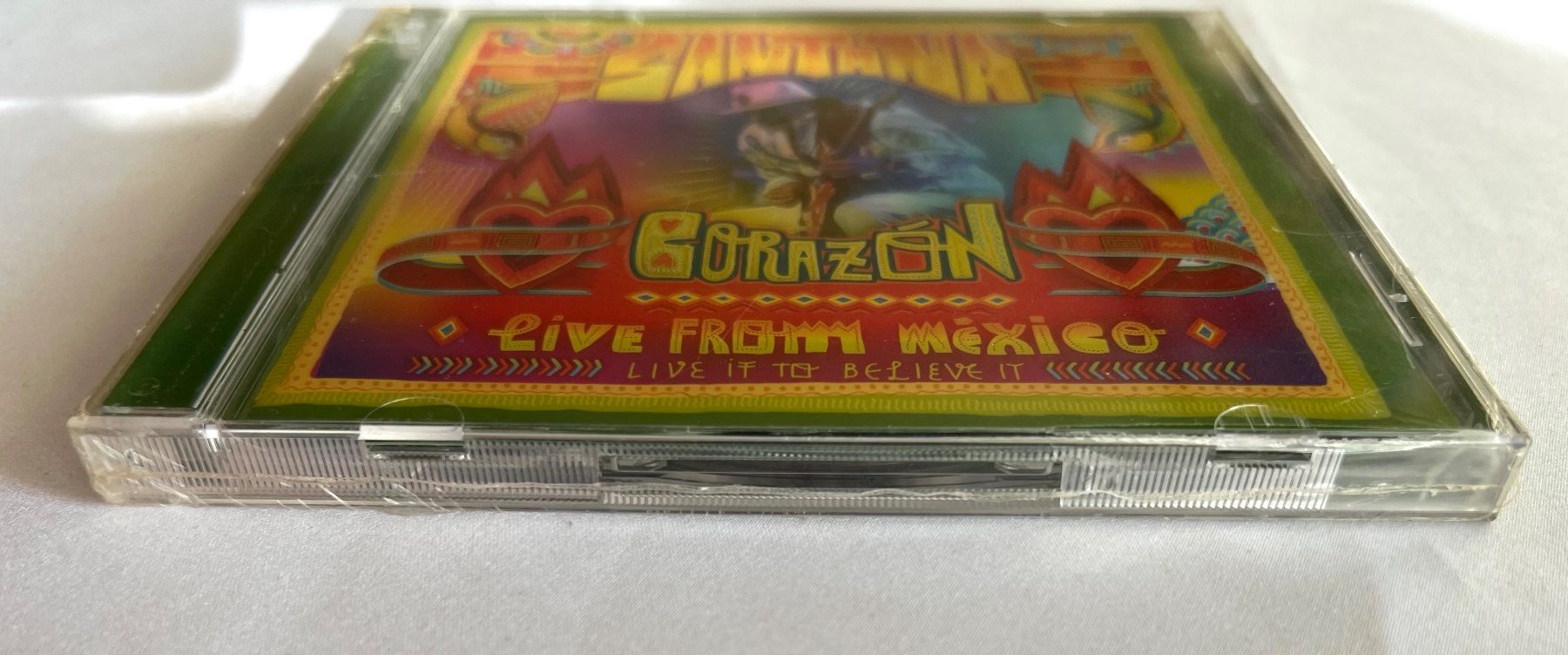 CD: Santana - Corazon , Live From Mexico / CD + DVD, OVP – Nuovo e nell'imballaggio originale da Schaffhausen venduto da Mond689 7