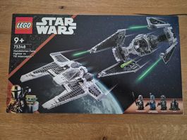 LEGO Star Wars 75348 Mandalorian Fang Fighter vs TIE Interc.