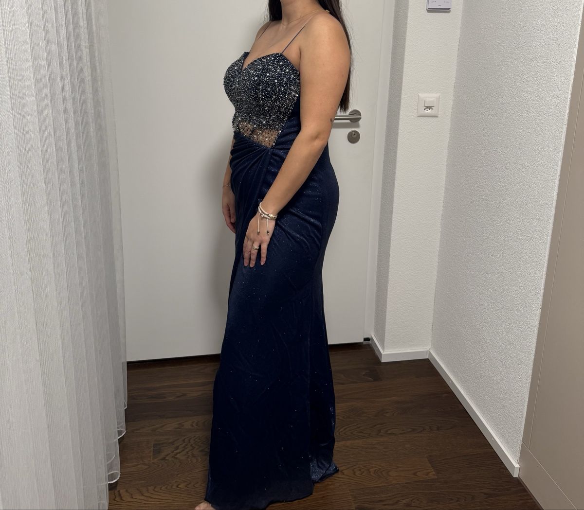 Vestiti: Elegantes Abendkleid Dunkelblau – Nuovo (secondo la descrizione) da Regensdorf venduto da Leylad46 2