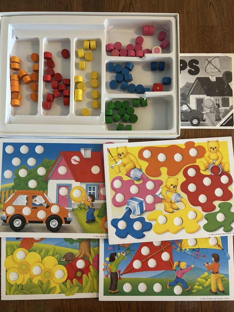 Ravensburger Giochi: QUIPS von Ravensburger Lernspiel Farbpuzzle – Usato da Wolhusen venduto da eve_m6cg 1