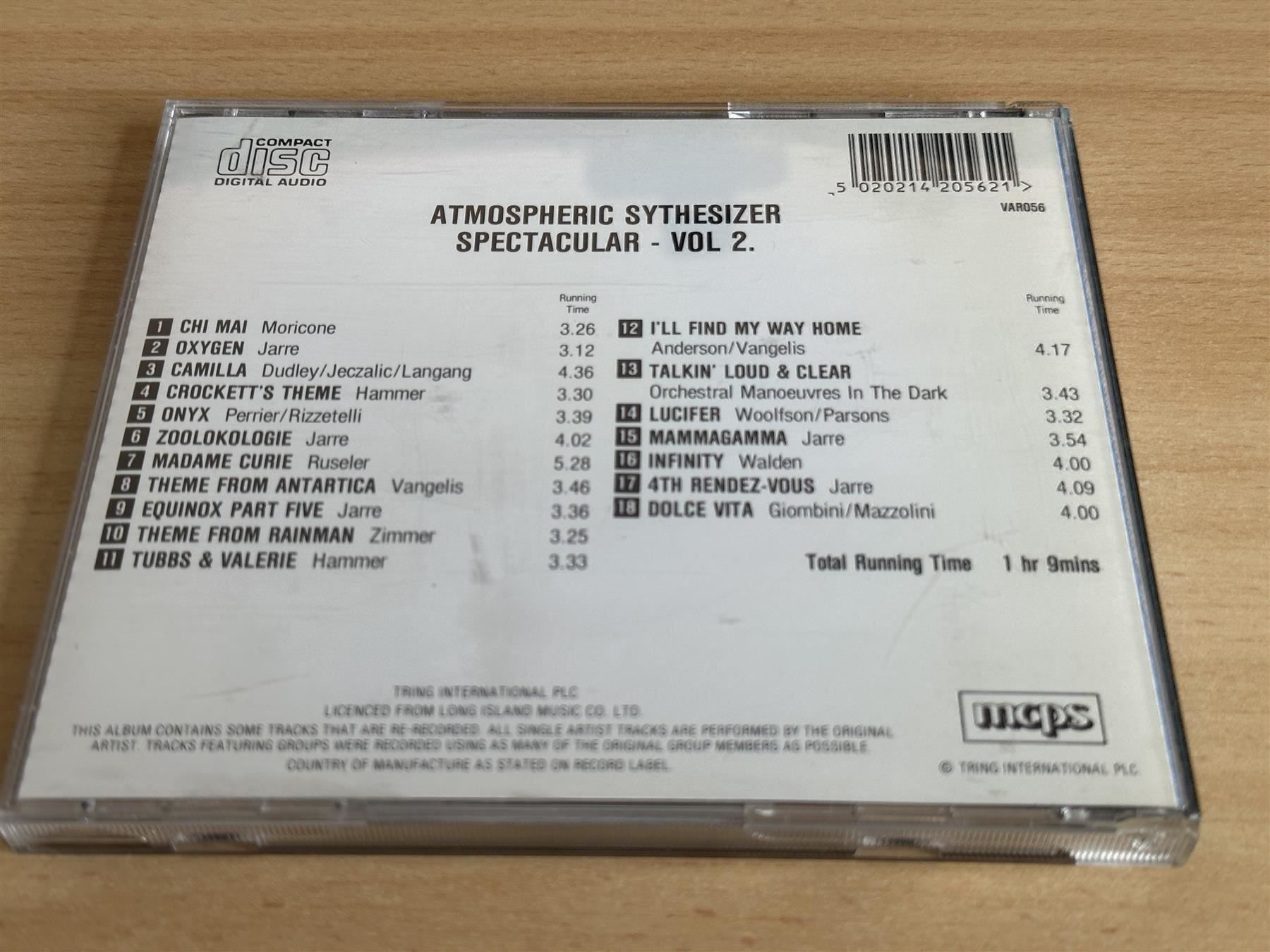 CDs: Synthesizer Spectacular - Vol. 2 – Gebraucht aus Rikon im Tösstal von Alpenmutz 1