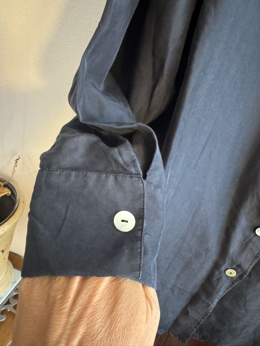 Camicette: Vintage 100% Seidenbluse – Usato da Obfelden venduto da cesarina10 5